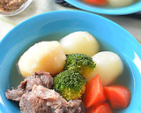 柔らか牛すね肉とごろごろ野菜のポトフ♪作り方12写真