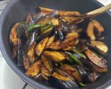 なすの味噌味炒め作り方4写真