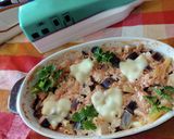 カルシウム♪マカロニと茄子ケチャミルク味作り方3写真