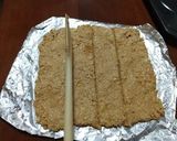 オートミールバナナきな粉のスナックパン♪作り方3写真