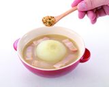 甘くてトロトロ♪新玉ねぎの丸ごとスープ作り方4写真
