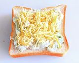 アボカドチーズハニートースト作り方3写真