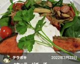 サーモンとほうれん草の美肌プレート作り方7写真