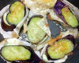 皮付きナスサンド焼き作り方5写真