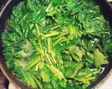 鬼才のほうれん草ソテー作り方1写真