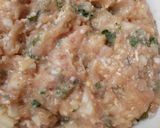 簡単♪鶏ひき肉と大葉の和風ハンバーグ作り方4写真