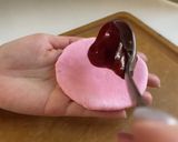 ☆桜ちぎりパン☆いちごジャム入り作り方8写真