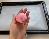 ☆桜ちぎりパン☆いちごジャム入り作り方9写真