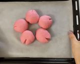 ☆桜ちぎりパン☆いちごジャム入り作り方10写真