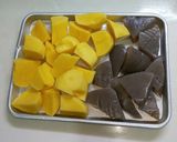 フライパン一杯に作る根菜の煮物作り方1写真