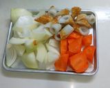 フライパン一杯に作る根菜の煮物作り方2写真