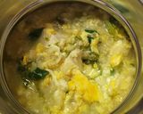 オートミールとあおさの味噌おじや作り方6写真