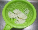ふきとれんこんの酢漬け（梅風味）さっぱり作り方1写真