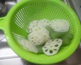 ふきとれんこんの酢漬け（梅風味）さっぱり作り方9写真
