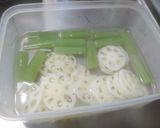 ふきとれんこんの酢漬け（梅風味）さっぱり作り方11写真