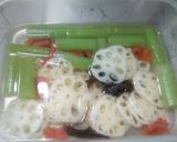 ふきとれんこんの酢漬け（梅風味）さっぱり作り方13写真