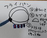 カブトマト豚こま甘甘ちょい辛塩なし炒め煮作り方2写真
