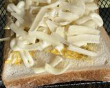 じゃこ卵チーズトースト作り方5写真
