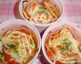 ★おさかなソーセージとトマトのマヨ焼き★作り方6写真