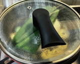 葉付き新玉ねぎ(葉玉ねぎ)の蒸し焼き作り方4写真