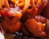 簡単うさきおにぎり焼鳥ナポリタン弁当作り方7写真