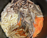 定番！鶏ごぼうの炊き込みご飯作り方5写真