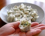 〈くらし薬膳〉フライパンで作るニラ焼売作り方3写真
