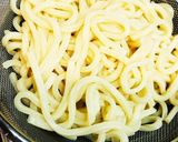 冷凍うどんでカルボナーラ作り方1写真