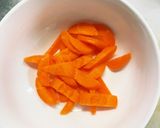 レンジ肉無し白菜ズッキーニ中華風回鍋肉風作り方4写真
