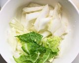 レンジ肉無し白菜ズッキーニ中華風回鍋肉風作り方6写真