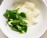 レンジ肉無し白菜ズッキーニ中華風回鍋肉風作り方8写真