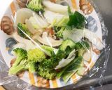 レンジ肉無豆腐コク旨甘辛炒め味野菜炒め作り方13写真