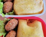 キャラ弁☆満腹！のらねこ軍団オムライス☆作り方2写真