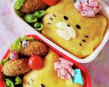 キャラ弁☆満腹！のらねこ軍団オムライス☆作り方5写真