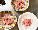 全てレンジもやしワサビケチャップ甘酸酢豚作り方2写真