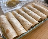 メキシカン＊グリーン・チキンエンチラーダ作り方8写真