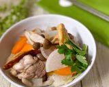 たっぷり野菜と鶏ももの旨塩蒸し作り方8写真