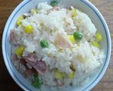 冷凍保存品で洋風炊き込みご飯作り方3写真