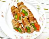 ボリューム満点!野菜肉巻き作り方6写真