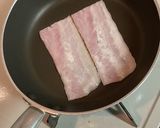 ベーコンエッグチーズトースト作り方1写真