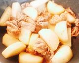 豚肉と大根の琥珀煮作り方3写真