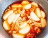 豚肉と大根の琥珀煮作り方4写真