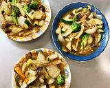 コク旨オイスター炒味豚こま大根青椒肉絲風作り方15写真