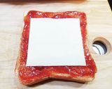 超簡単！ピザトーストモーニングプレート！作り方1写真
