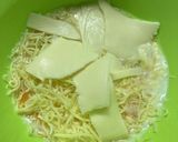 【お昼ご飯】七味で☆和風カルボナーラ作り方2写真