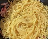 【お昼ご飯】七味で☆和風カルボナーラ作り方4写真