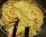 【お昼ご飯】七味で☆和風カルボナーラ作り方5写真