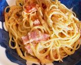 【お昼ご飯】七味で☆和風カルボナーラ作り方7写真
