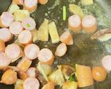 タケにく葉っぱの和風パスタ作り方5写真