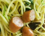 タケにく葉っぱの和風パスタ作り方8写真